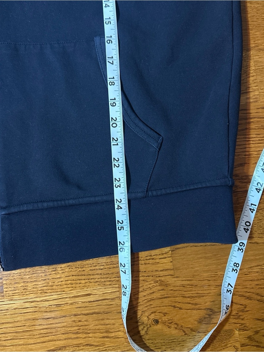 Polo Ralph Lauren Navy Zip Up Hoodie XL Classic Grey Pony Navy Blue Performance - Picture 5 of 6